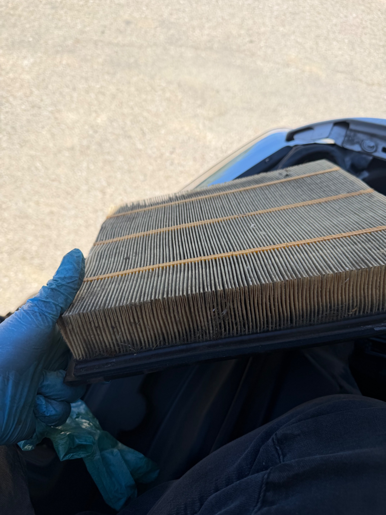 Mobile air filter replacement in San Jose